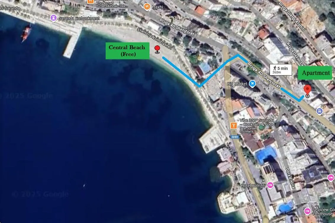 Morina Sea View Apartment Sarandë